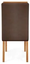 Kit 2 Cadeiras Para Sala de Jantar Yasmin D04 Freijó/Veludo Moca - Mpo