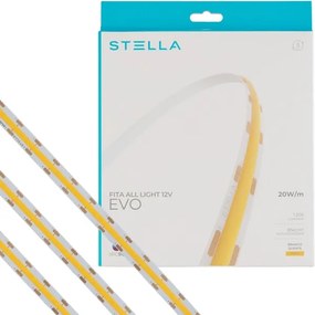 Fita De Led 20W Por Metro 12V 2700K 5M Irc90 All Light Evo