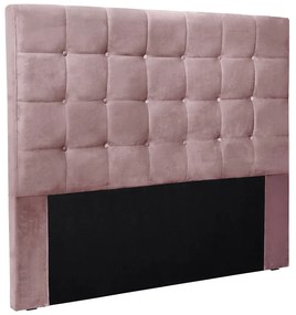 Cabeceira Cama Box Queen 160 cm Verona Veludo S04 - D'Rossi - Lilás