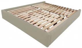 Cama Oslo em Tecido Marrom para Colchão Queen 158cm - 70902 Sun House
