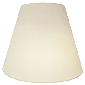 Arandela Retro Cone Md-2001 Cúpula em Tecido 25/26x13cm Branco - Bivolt