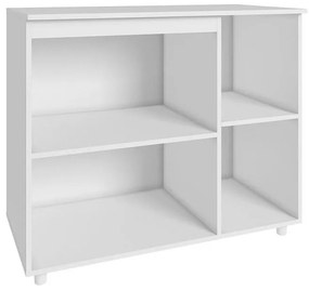 Balcão Multifuncional Forno e Microondas 2 portas Branco