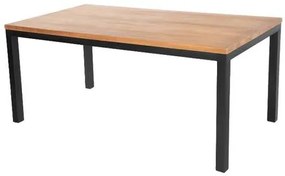 Mesa Jantar Philae Tampo Mel Base Preta 220cm - 62518 Sun House