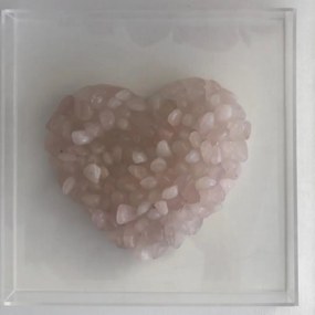 Coração Arquétipos Rosa  Quartzo Rosa