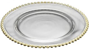 Sousplat Cristal Pearl Gold 32x3cm 2986 Wolff