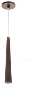 Pendente Bugle Ø4,5X27Cm Cone Metal Aluminio 01Xmr11 Gu10 - Old Artisa... (ROSE FOSCO / COBRE BRILHO)