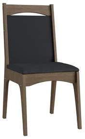 Conjunto Completo Jantar Cozinha Mesa Elástica 6 Cadeiras