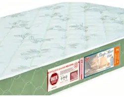Colchão Casal Sleep Max 128x188x25cm Branco/Verde   - Castor