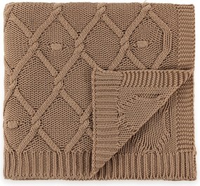 Peseira Trussardi Tricot 100% Algodão Serenza - Mandorle 80 X 220
