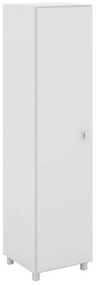Armário Multiuso 1 porta Lavanderia AM3107 Branco