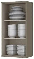 Armário Aéreo 40cm 1 Porta 100% MDF Connect Duna/Cristal - Henn