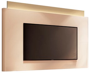 Painel Decorativo c/LED Majestade para TV até 85 Polegadas Off White/Champagne G26 - Gran Belo