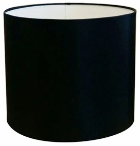 Cúpula Abajur Cilíndrica Cp-8007 Ø20x22cm Preto