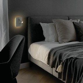 Arandela Mobby 13X14,5X8,8Cm Led 8W 3000K Ip20 Branco |Opus Hm 38803