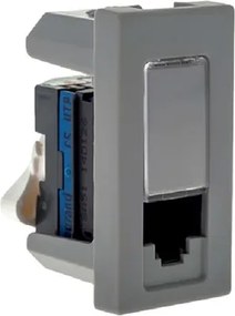 Módulo Tomada De Rede Lcs2 Rj45 Pial Plus+ - CINZA
