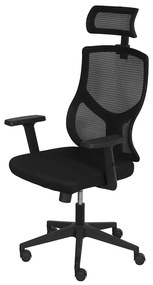 Cadeira Office Arion Alta - Preto
