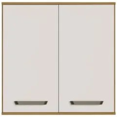 Armário de Cozinha Aéreo 80cm Rita Freijó/Off Acetinado Z44 - Mpozenat