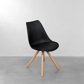 Cadeira Atlas Polipropileno - Preto