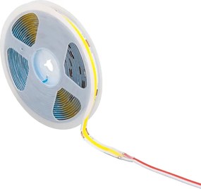 Fita De Led Cob 18W Por Metro 12V Irc90 5M 4000K