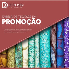 Catálogo de Tecidos e Cores para Poltronas e Puffs - D'Rossi - Fora de linha
