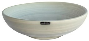 Vaso Cumbuca decorativo de cerâmica 8x5x18 - Salta Fosco Kleiner