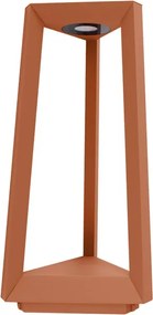 Balizador Led Aluminio 12W 3000K Ip65 37X16cm Lume - TERRACOTA
