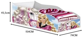 Cama Carro Infantil Princesa 500 – Gabrielli Móveis