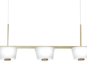 Pendente Shep Linear 24X13X120Cm Metal Alumínio E Vidro 05Xg9 - Old Ar... (LUNA)