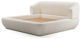 Cama Clarens Estofada Estrutura Madeira Eucalipto Reflorestada