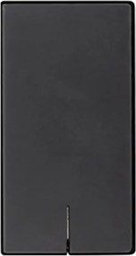 Balizador Led De Sobrepor 3W 5 3000K Ip65 Risk - PRETO