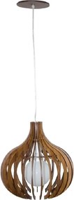 Pendente Madeira Imbuia 29Cm Stecche
