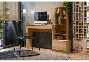 Mesa Escrivaninha com Livreiro 1 Gaveta Nina Téca Supremo - Mobler