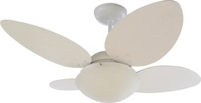 Ventilador De Teto Termoplástico Branco Vime