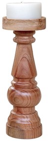 Castiçal Madeira Natural Vik G - Natural Kleiner