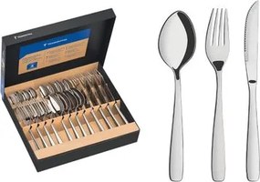 Faqueiro Tramontina Amazonas Aço Inox com Facas para Churrasco 24 Peças