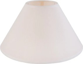 Cupula De Tecido Bege Para Abajur 30Cm