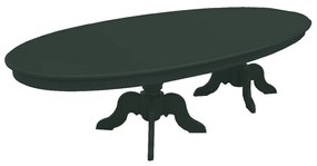 Mesa Oval Elegance - Verde Oliva Kleiner