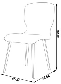Kit 4 Cadeiras Decorativas Sala de Jantar Madeira Maciça Parker Linho Cinza Claro G13 - Gran Belo