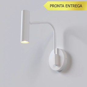 Arandela Tubo Braço Articulado 01Xmr11 - Qimporta Ar2319 (BRANCO)