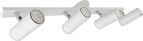 Spot De Sobrepor Aluminio Acrilico Dicroica Gu10 - BRANCO