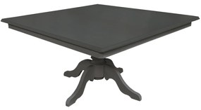 Mesa de Jantar Clássica Quadrada Altesse - Cinza Imperador Kleiner
