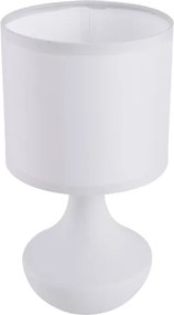 Abajur Cerâmica Cinza Ø14cm Oleiro