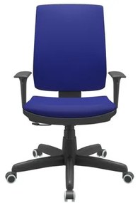 Cadeira Office Brizza Soft Aero Azul RelaxPlax Base Standard 120cm - 63911 Sun House