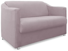 Namoradeira Cecilia 2 Lugares Suede Crepe 1,20 m Decorativa Sala Recepção