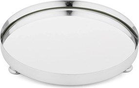 Bandeja Redonda Prata - P  P