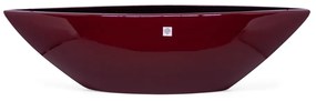 Vaso Decorativo Barca Vermelho Lira 17x63x17 cm - D'Rossi