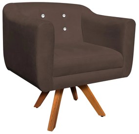 KIT 02 POLTRONAS GIRATORIA JULIA SUEDE M