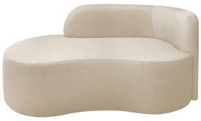Divã Recamier Orgânico Tokyo 180cm Lado Esquerdo Bouclé - ADJ Decor