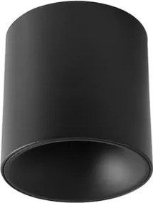 Spot Led De Sobrepor Preto 18W 1160Lm 2700K Downlight Can
