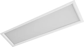 Plafon Led Embutir Aluminio Branco 72W 6500K Sevilha